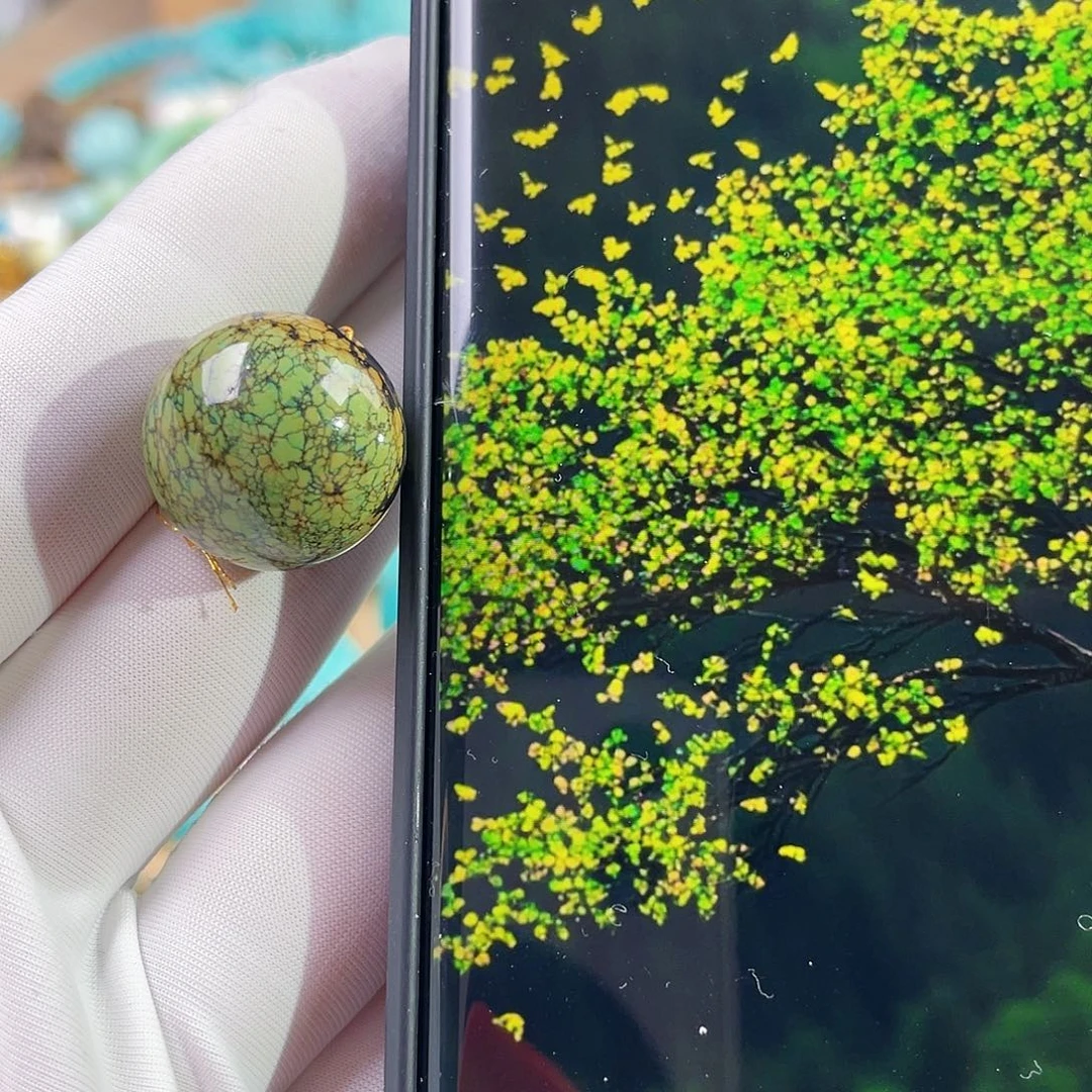 绿松石未镶嵌珠宝奇石