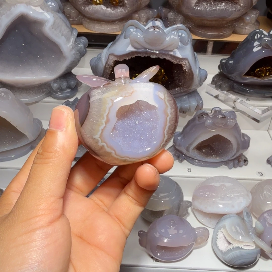 玛瑙/玉髓未镶嵌把件