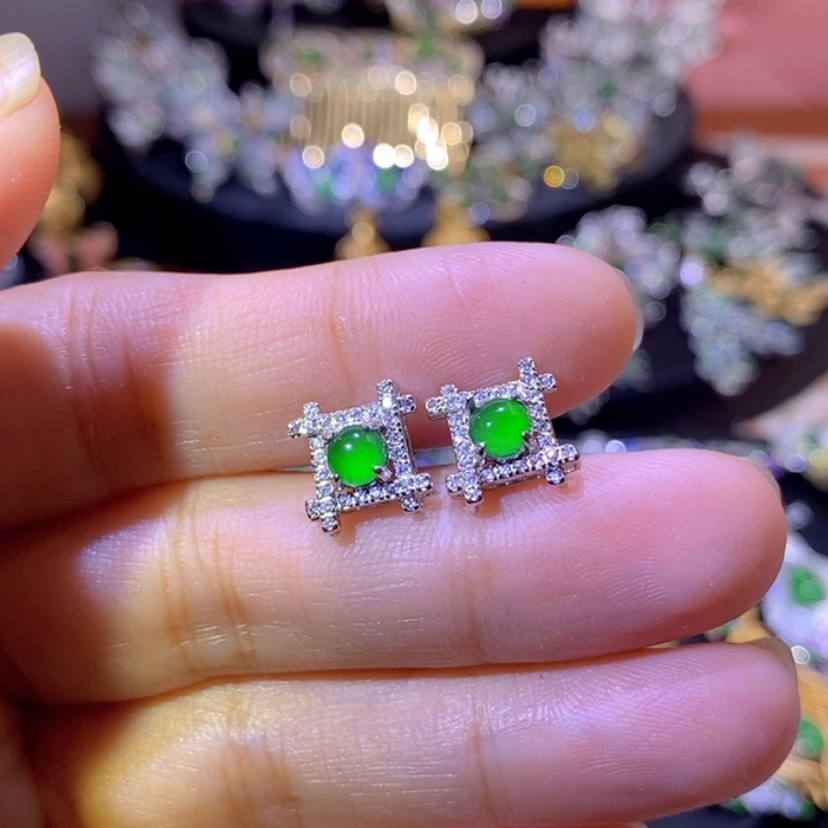 【闪购商品】翡翠挂件银S925镶嵌