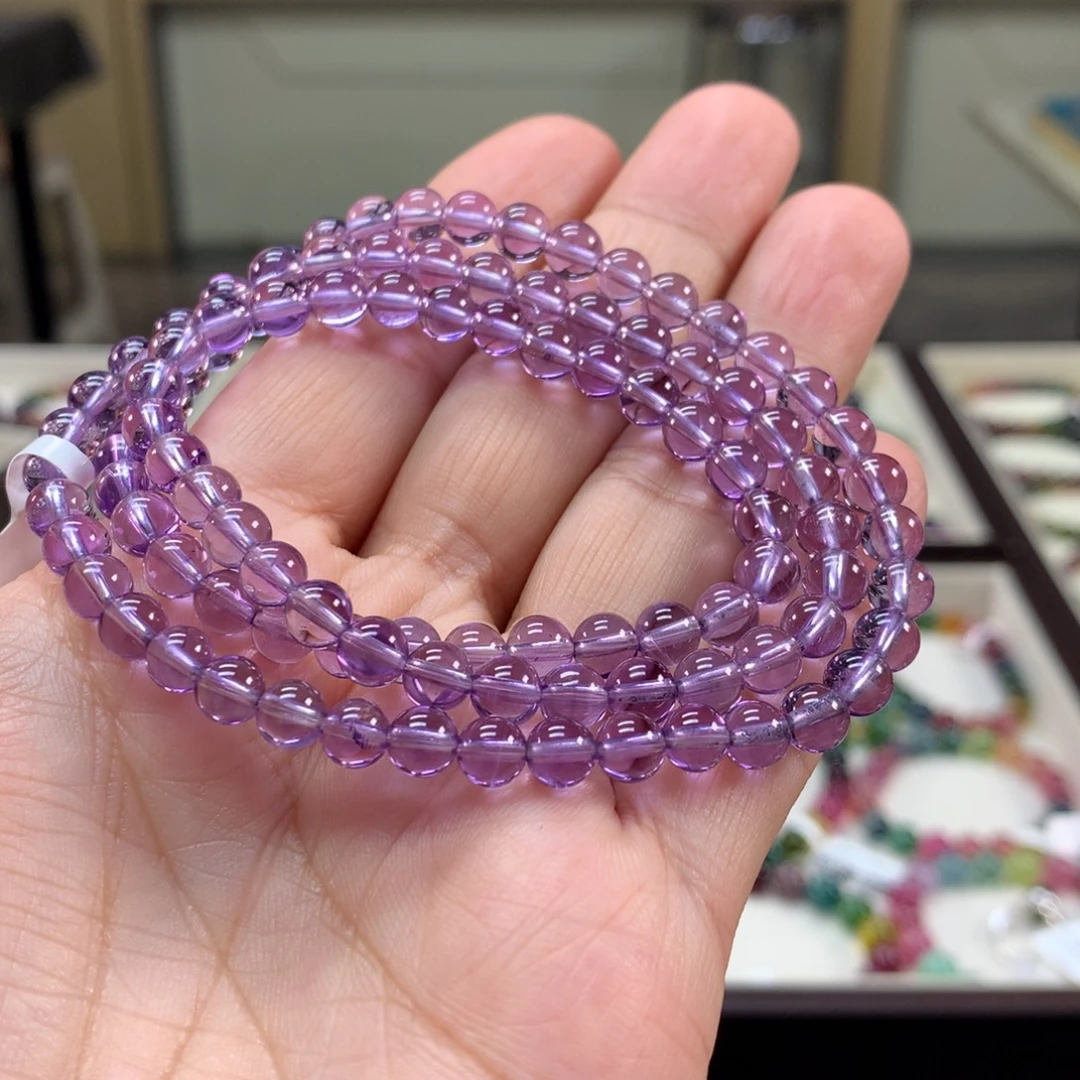 未镶嵌水晶手链5.8左右