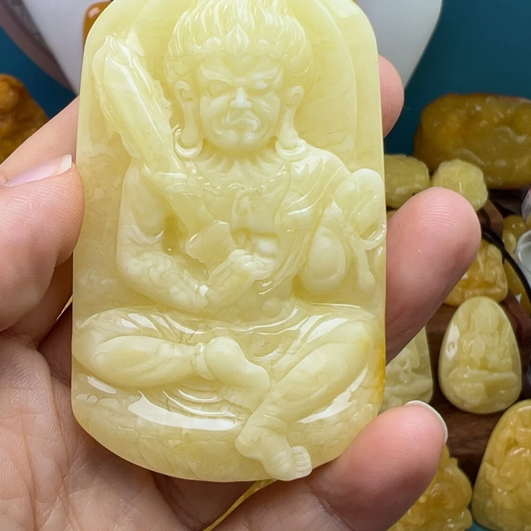 蜜蜡吊坠(不含链)未镶嵌