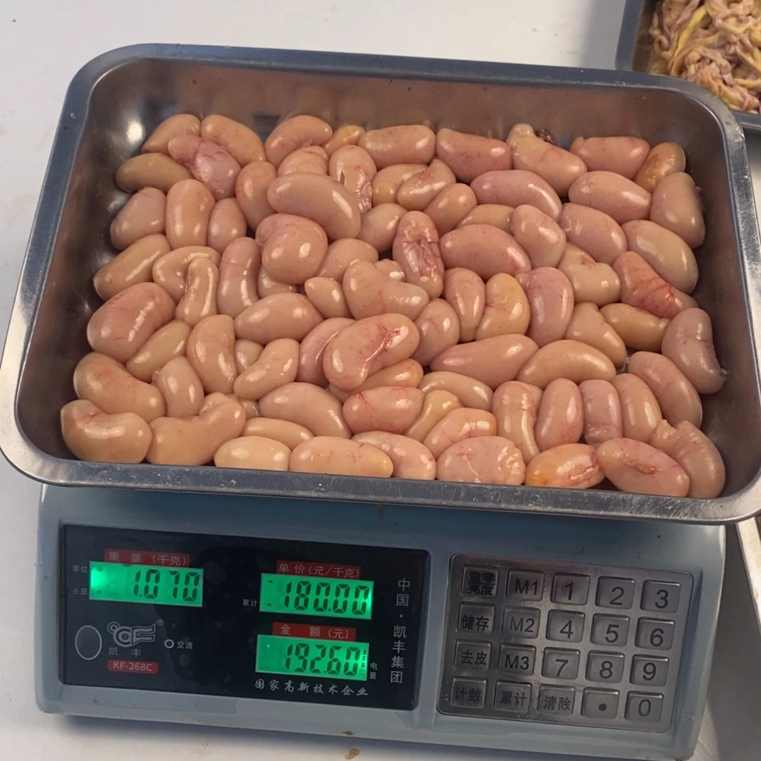 30天中国大陆包装鸡腰