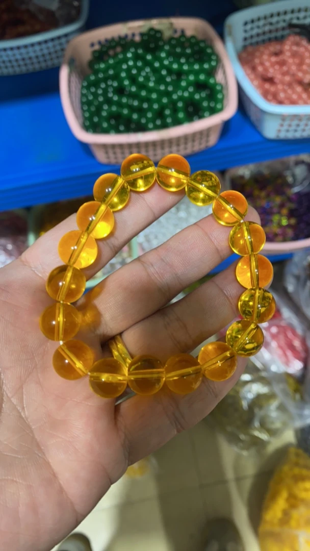 B705 卡12 黄水手串