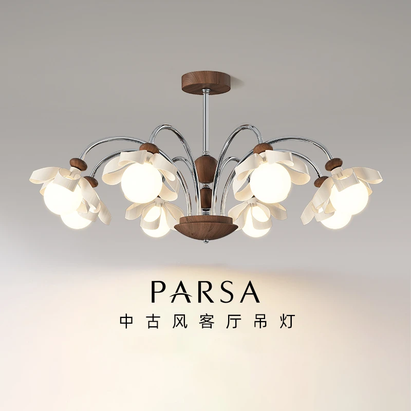 帕莎客厅吊灯 中古风2025年新款美式复古主卧室餐厅灯