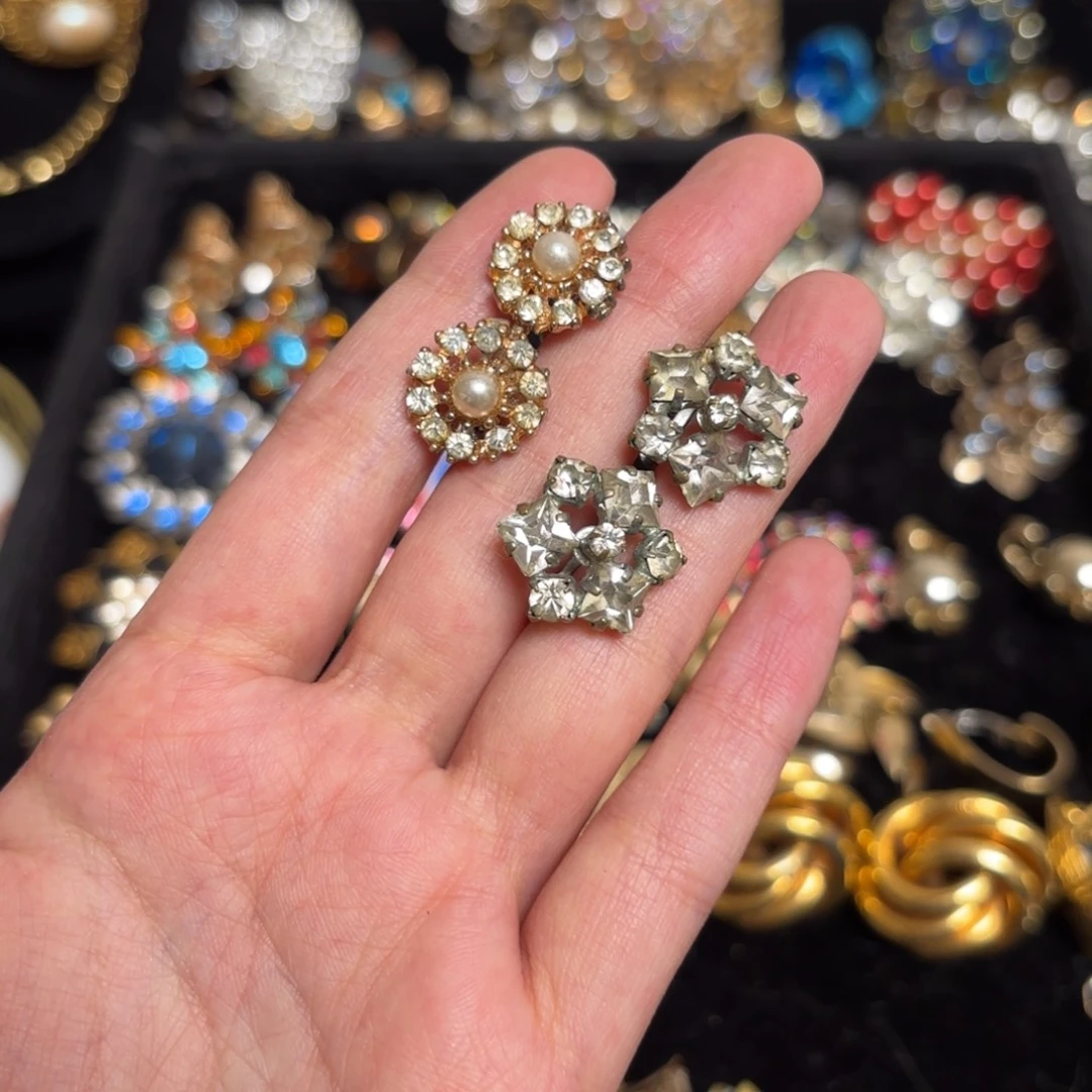 锆石纯铜合金耳夹两对