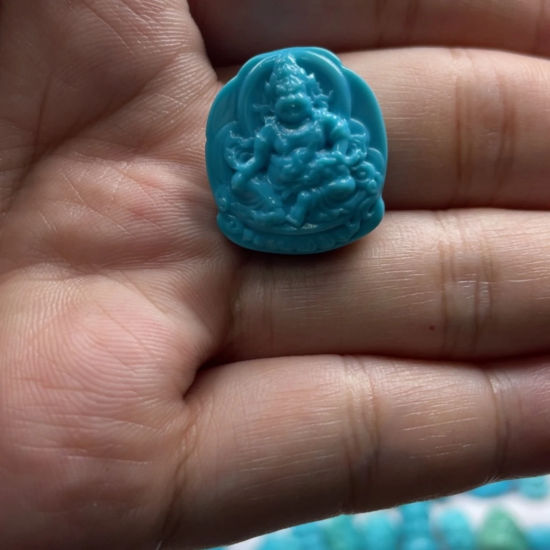 未镶嵌绿松石珠宝奇石