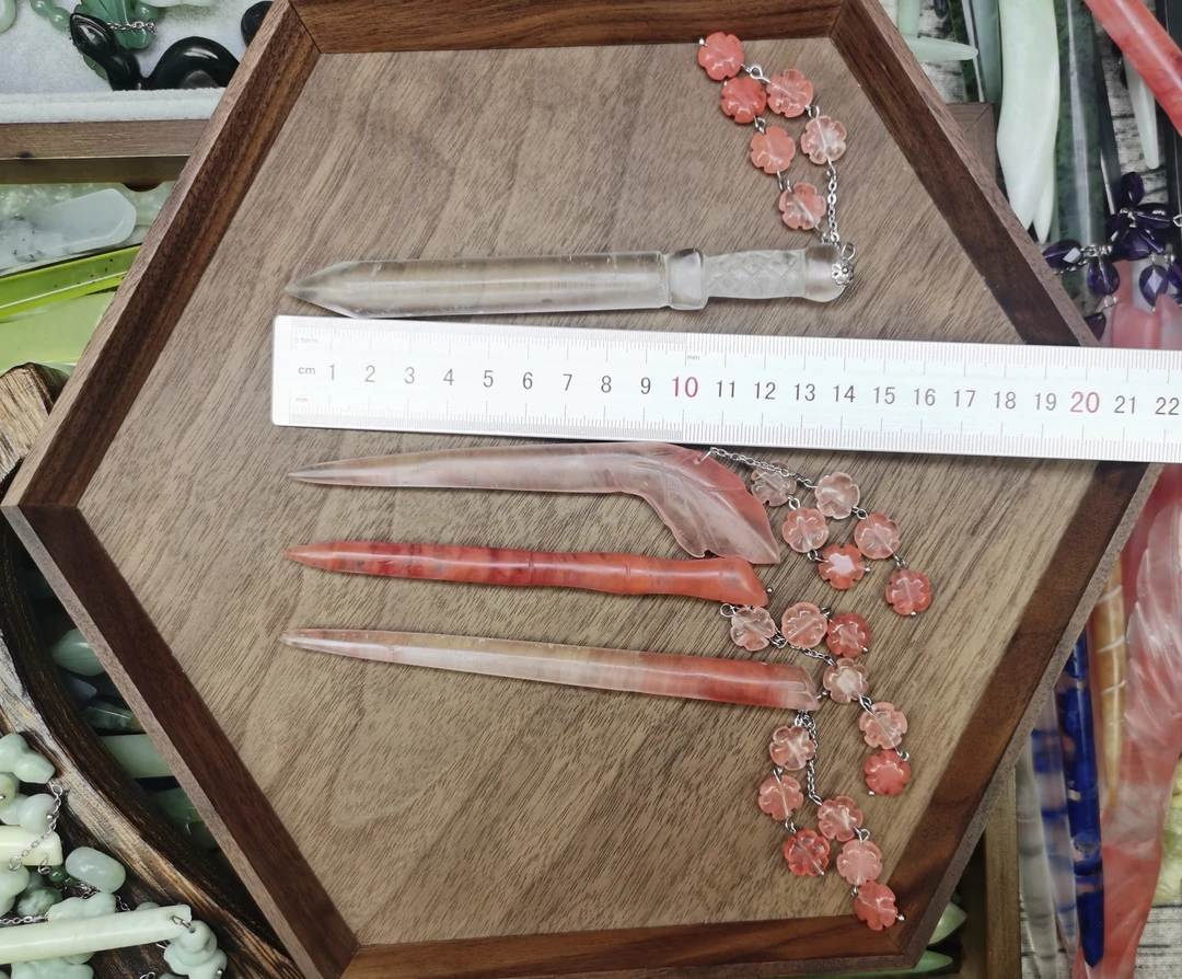 水晶发簪一支价格(直播间选款或随机发货多样性发货)