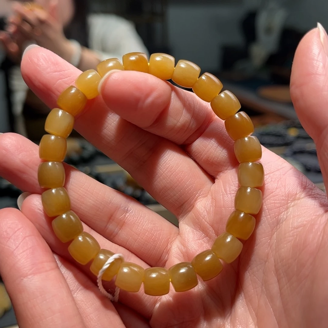 和田玉手链未镶嵌