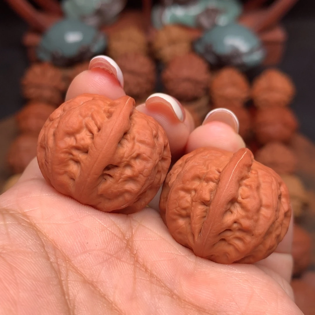 把件文玩核桃玉石方尊