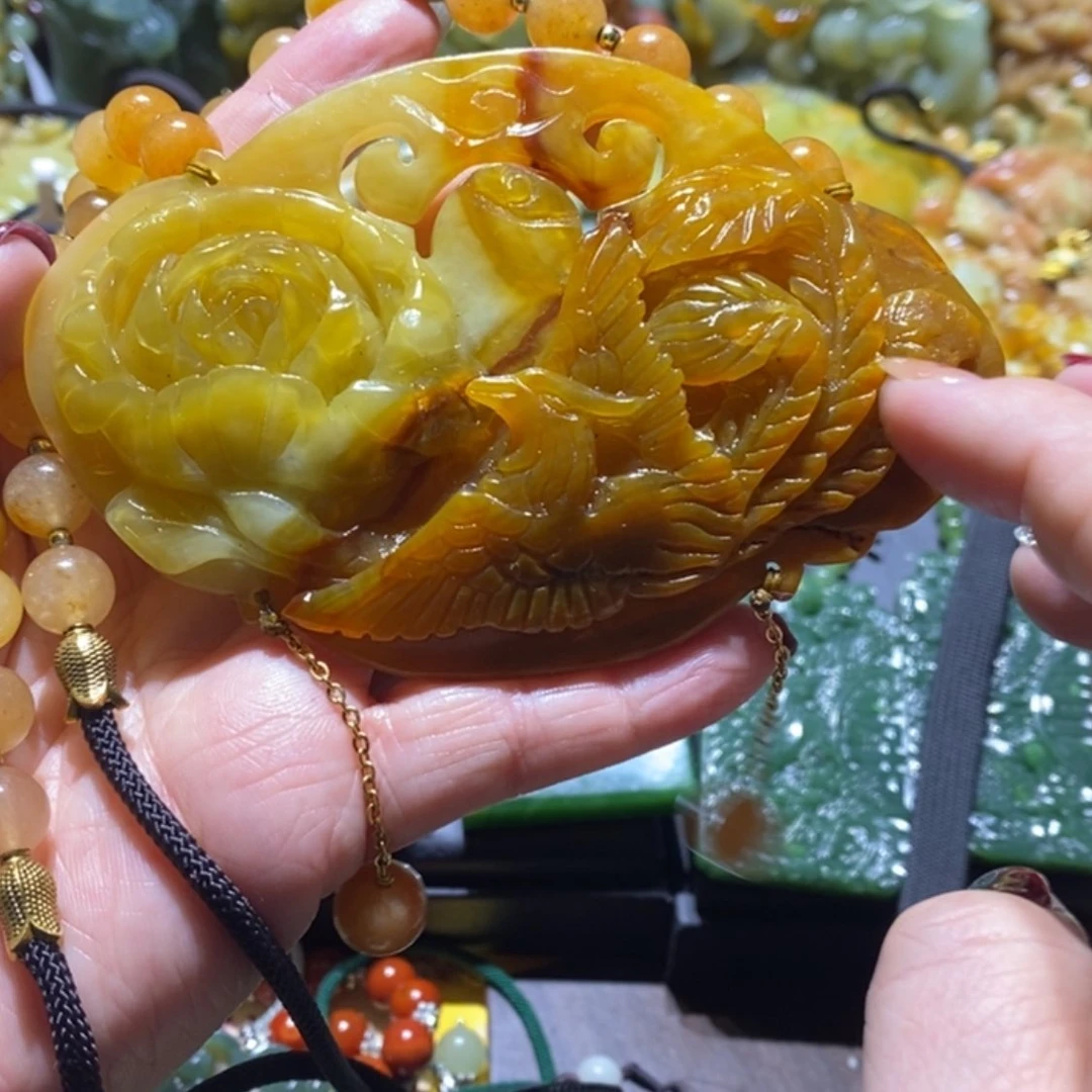 【闪购商品】岫玉毛衣链未镶嵌