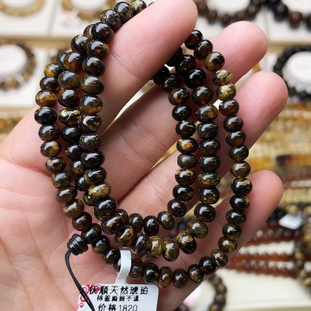 琥珀未镶嵌裸石六90748