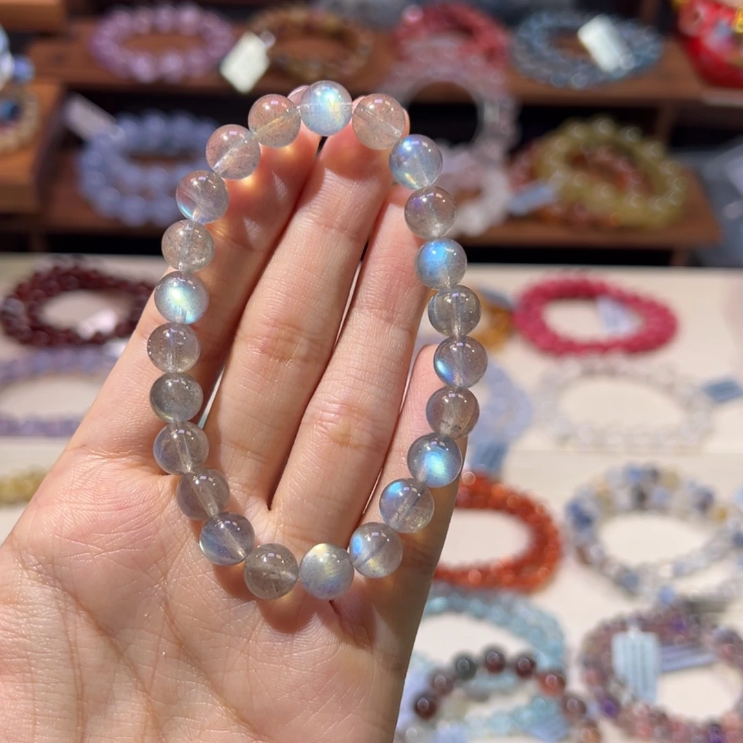 手串未镶嵌长石福利漏价灰月光9m