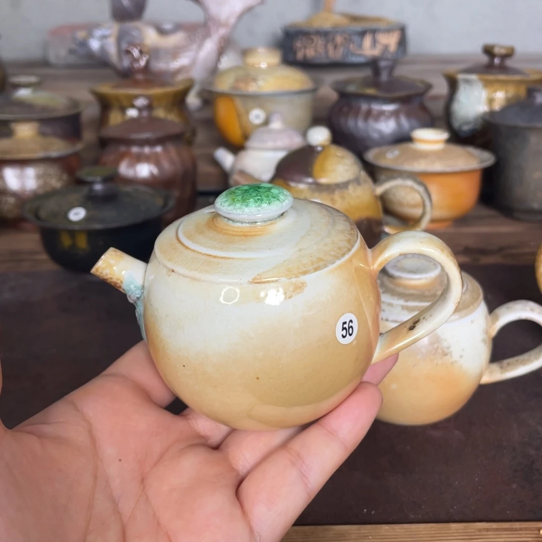 56巨轮。   柴烧。默认微瑕