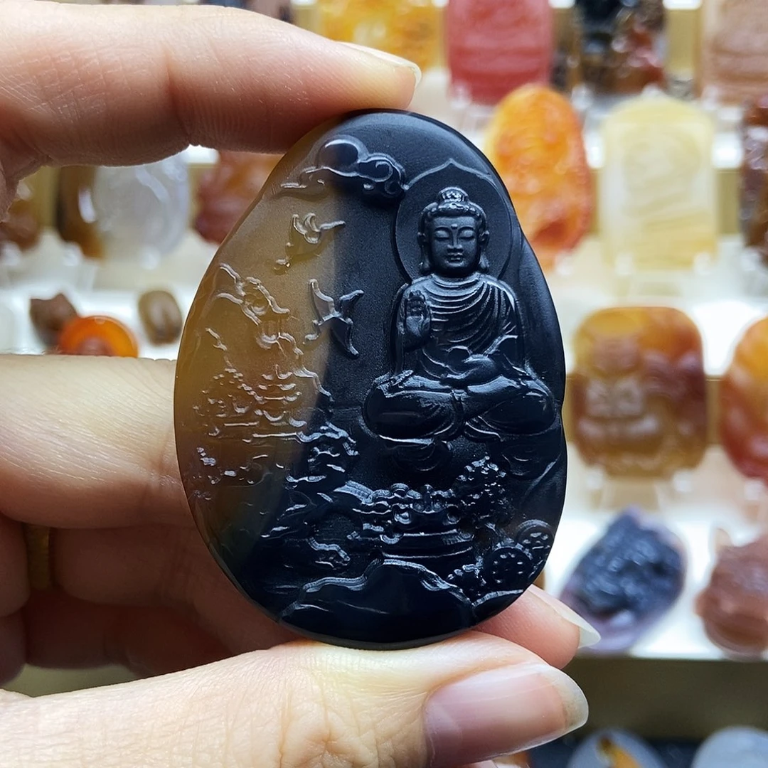 玛瑙/玉髓未镶嵌颈饰