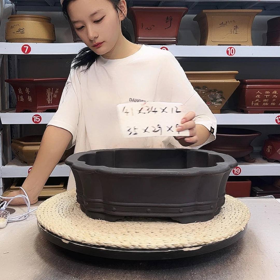 紫砂花盆紫砂花盆