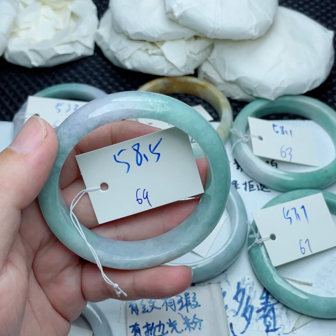 未镶嵌手镯翡翠翡翠手镯69