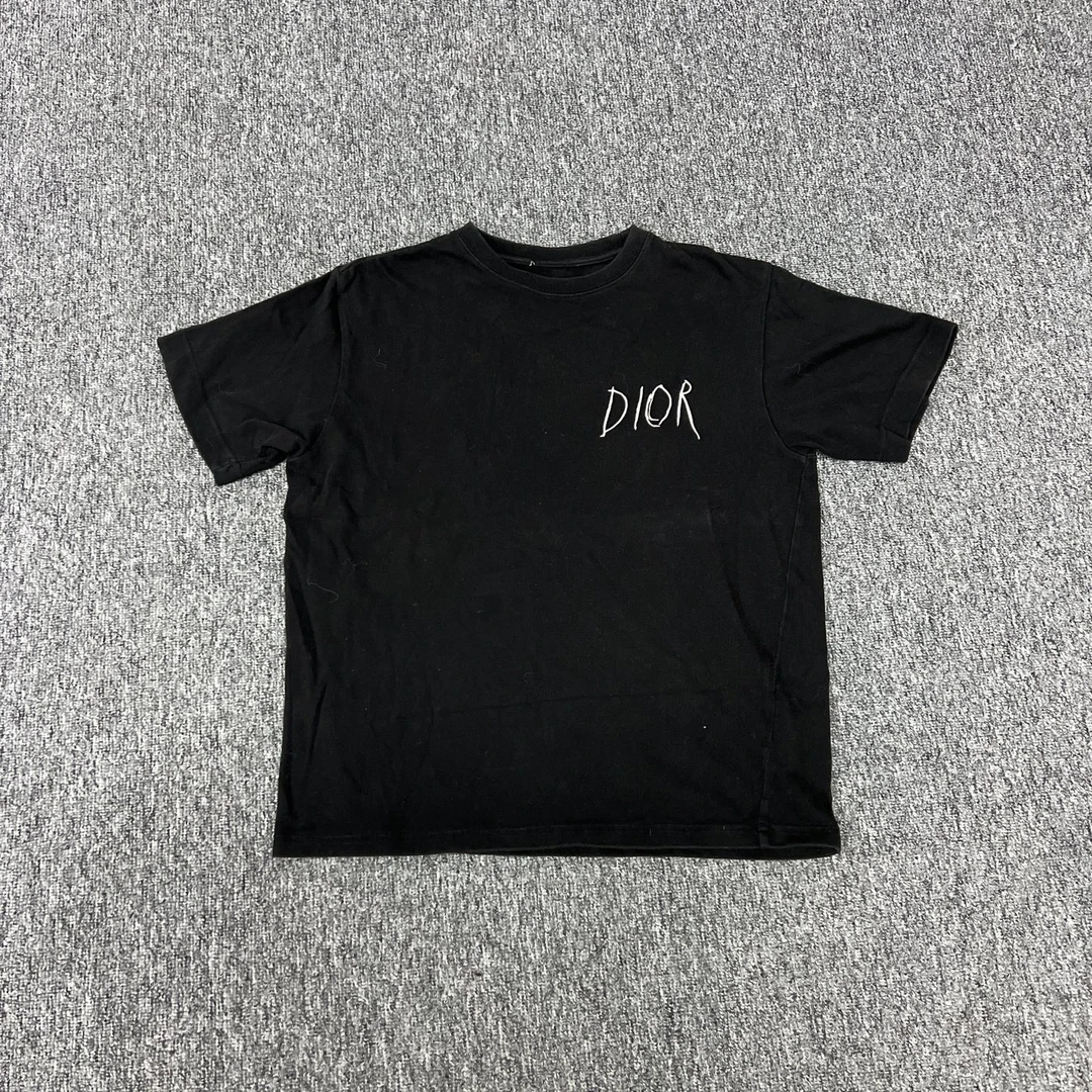 95新 DIOR/迪奥 Dior 短袖 刺绣logo xs码 无领标
