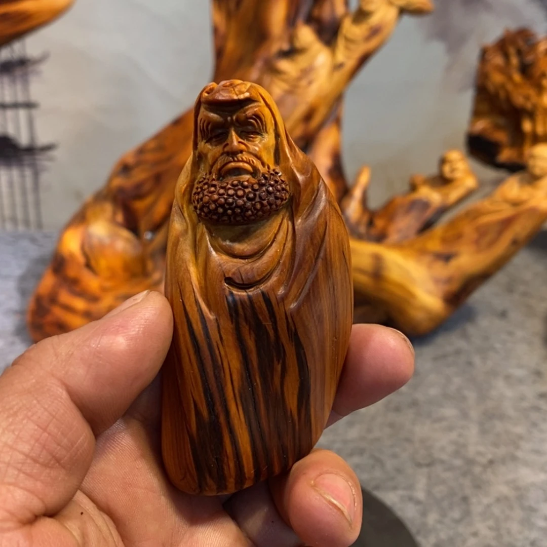 【闪购商品】柏木（崖柏）根雕木雕工艺品摆件家居装饰厂家直销手把件