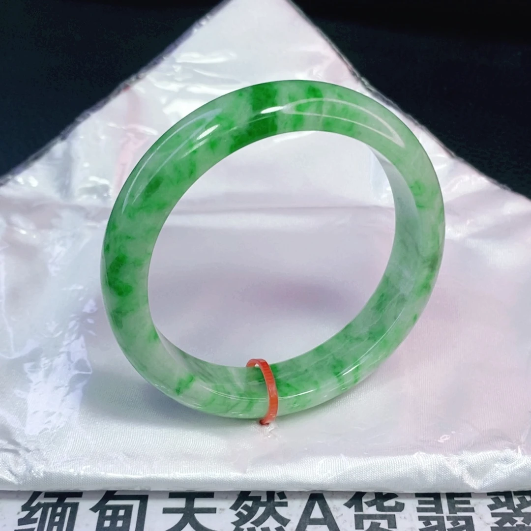 未镶嵌手镯翡翠56正圈