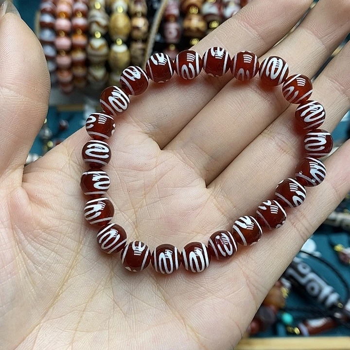 玛瑙/玉髓合金颈饰