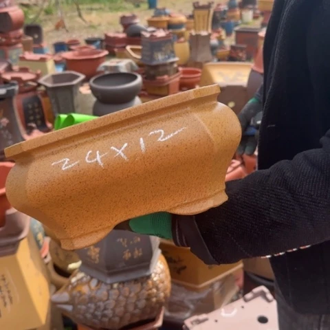 紫砂花盆紫砂花盆盆景盆栽