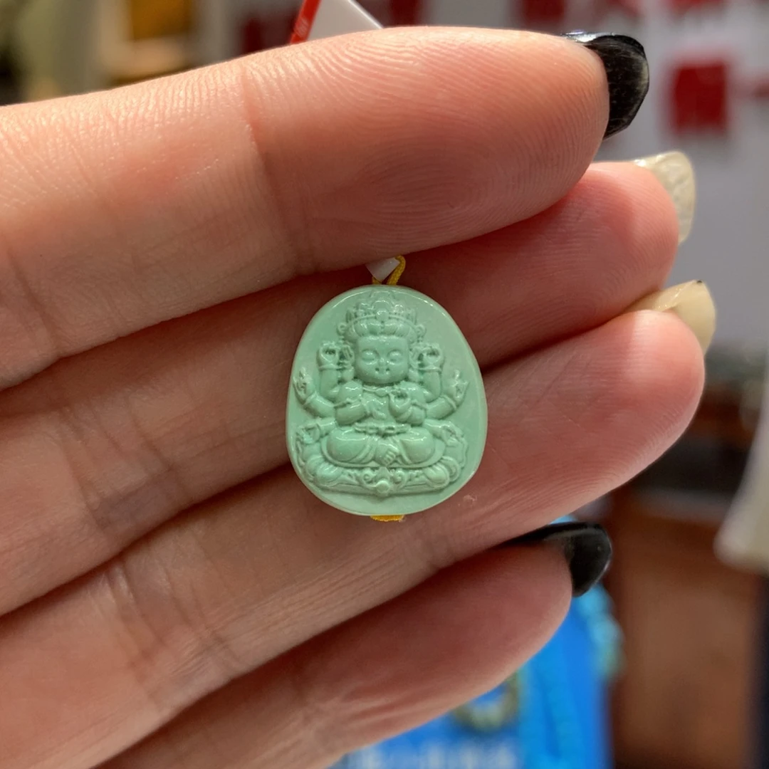 绿松石未镶嵌配饰