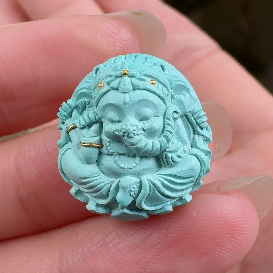 绿松石珠宝奇石未镶嵌