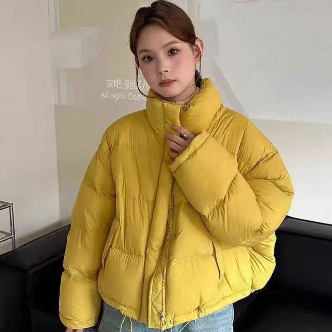 小黄鸭面包羽绒服