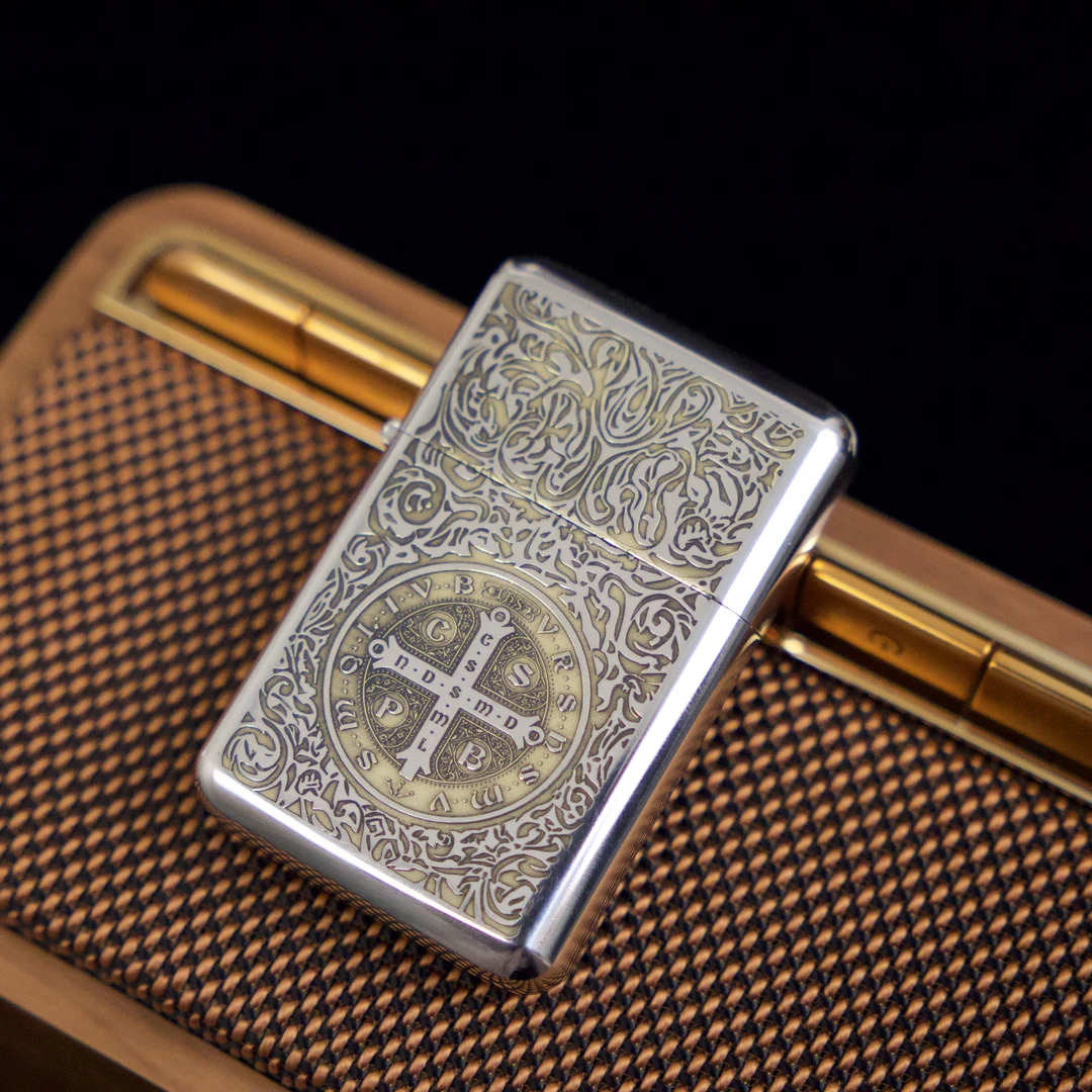 佐罗创意经典煤油纯铜个性康斯坦丁男士防风打火机送礼收藏原装