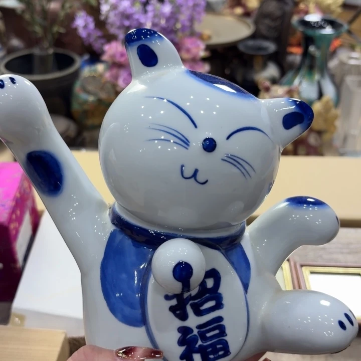 陶瓷古美术置物摆件