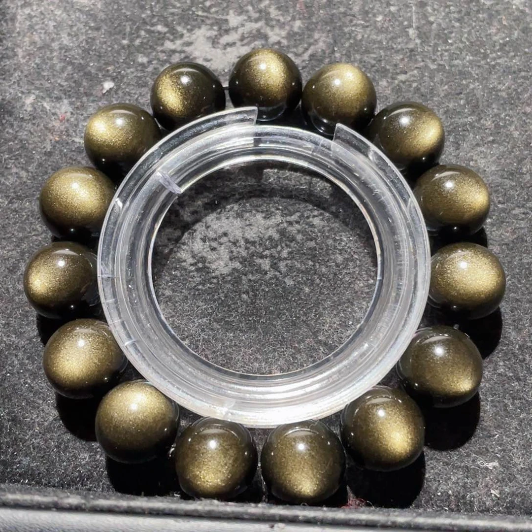 黑曜岩手链未镶嵌l*o