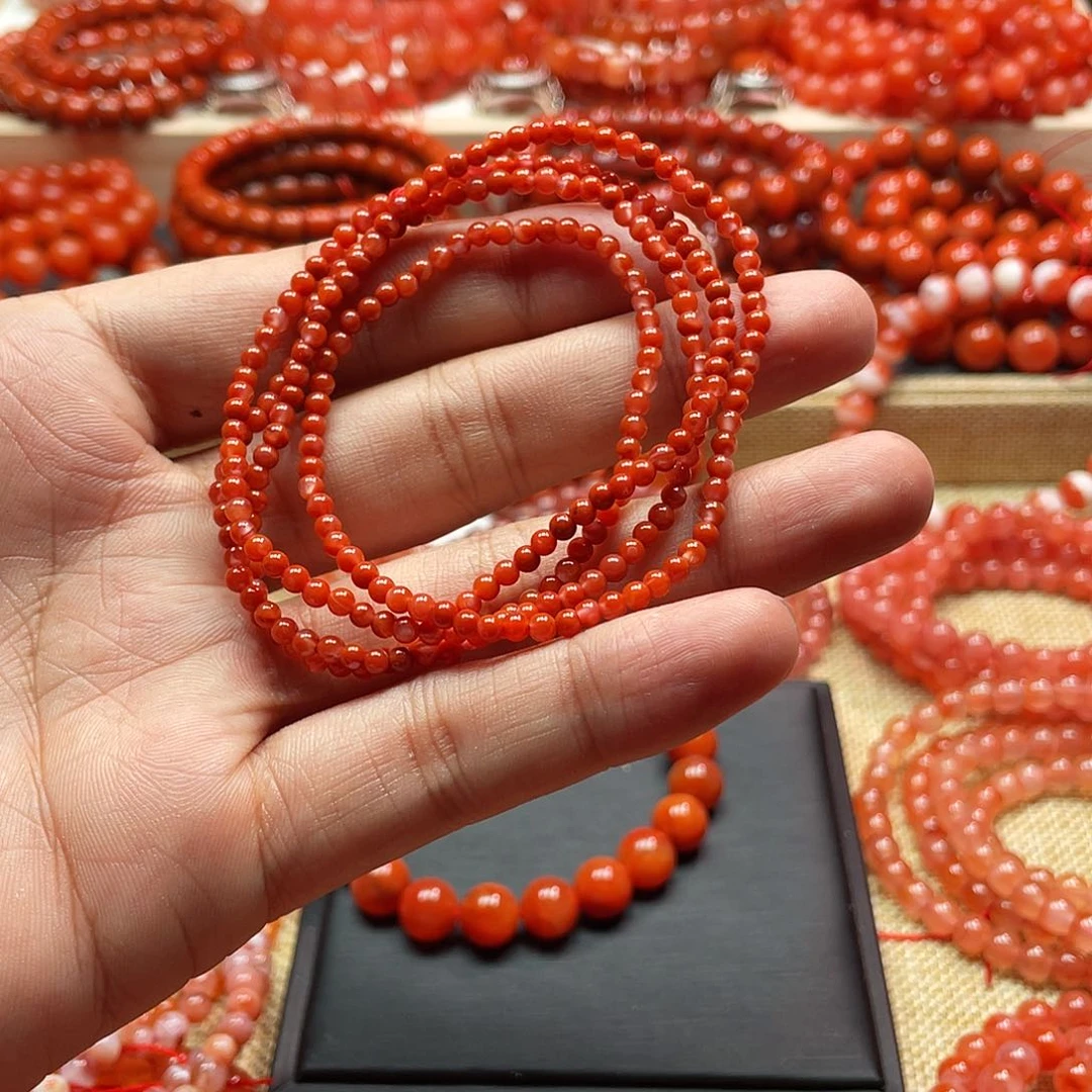 手链未镶嵌南红玛瑙