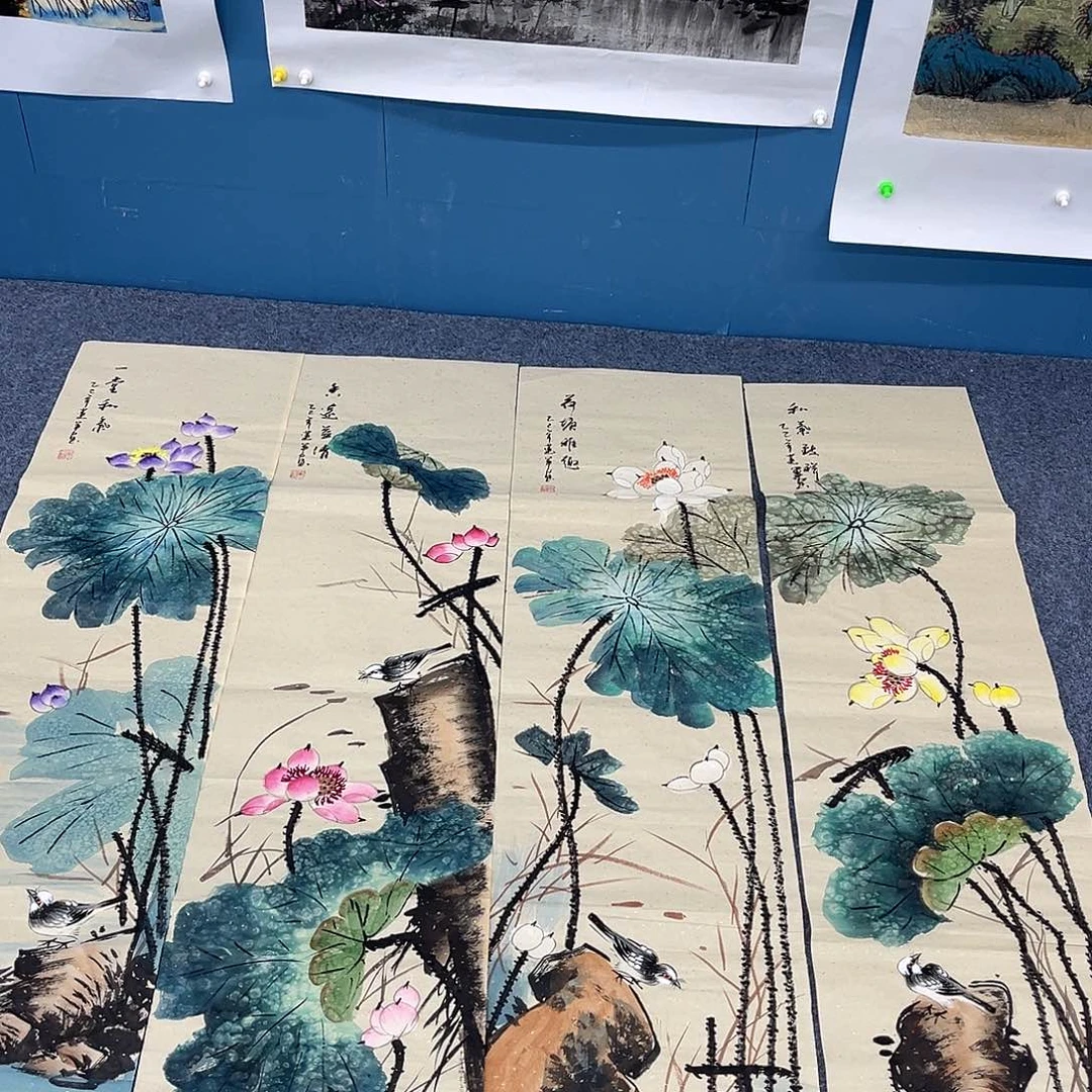 国画纯手绘作品欣赏