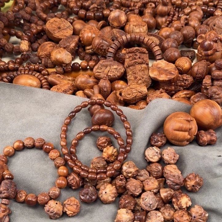 库克手串库克的雕刻件，库克雕刻件