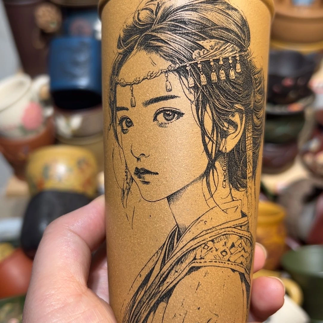 茶杯紫砂宜兴紫砂主人杯