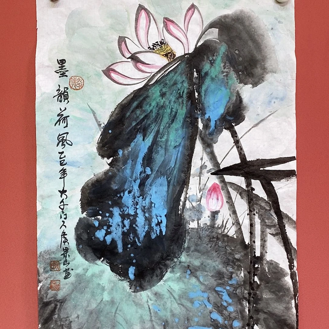 用***6国画大风堂嫡传-侯果山老师作品路