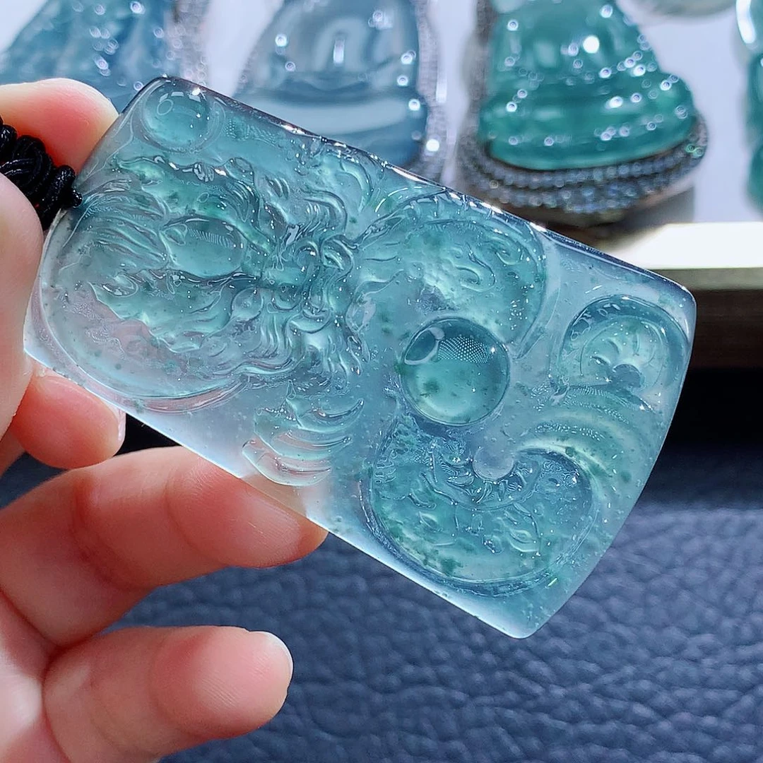 未镶嵌挂件翡翠翡翠