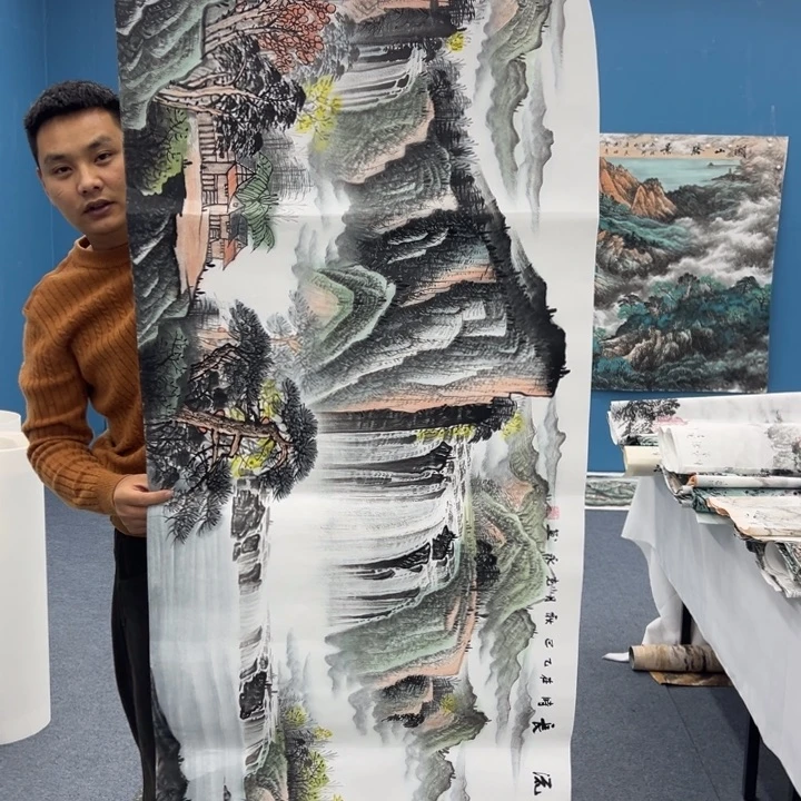 国画国画纯手绘作品欣赏