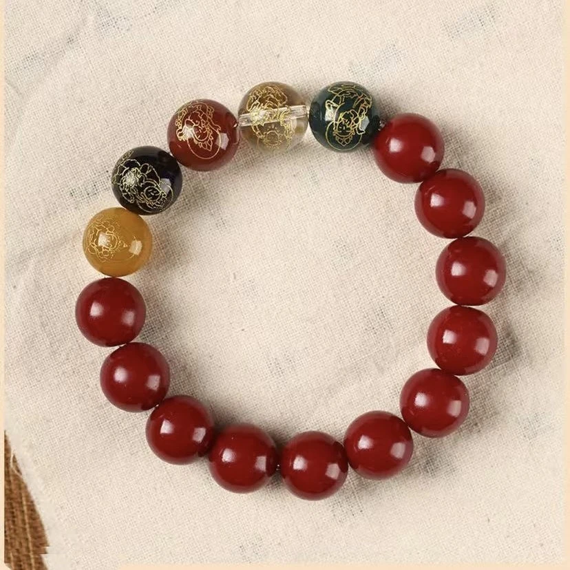 含辰砂工艺品【师傅推荐】五路财神转运吉祥男女同款礼品好物