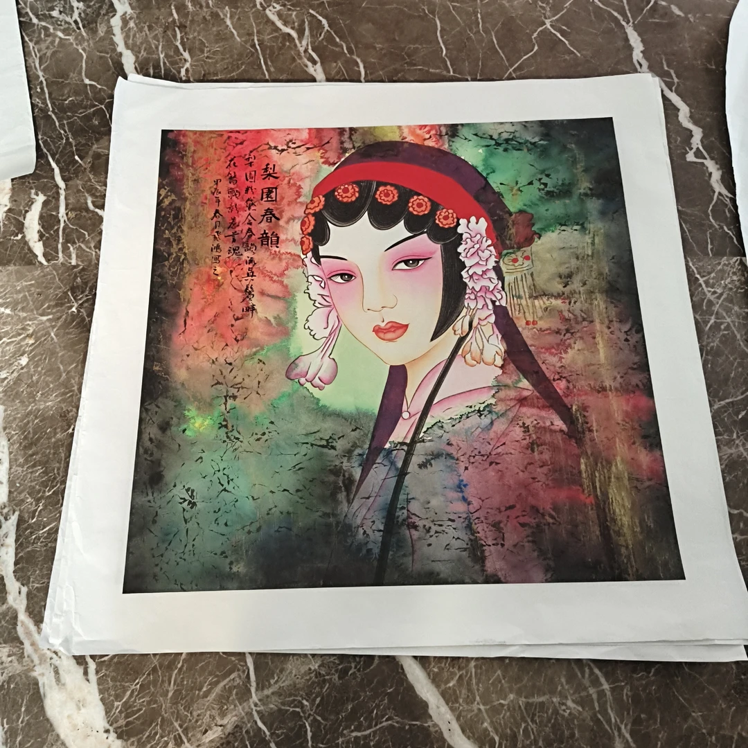 精品现代装饰画墨飞鸿