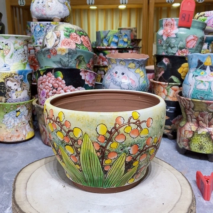 景德镇艺术手绘作品