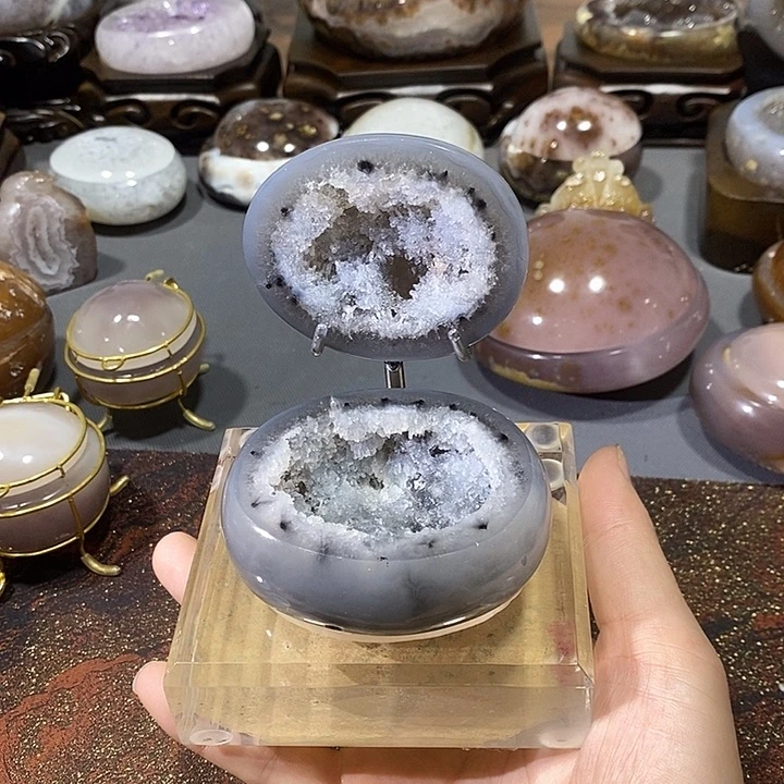 摆件未镶嵌水晶聚宝盆