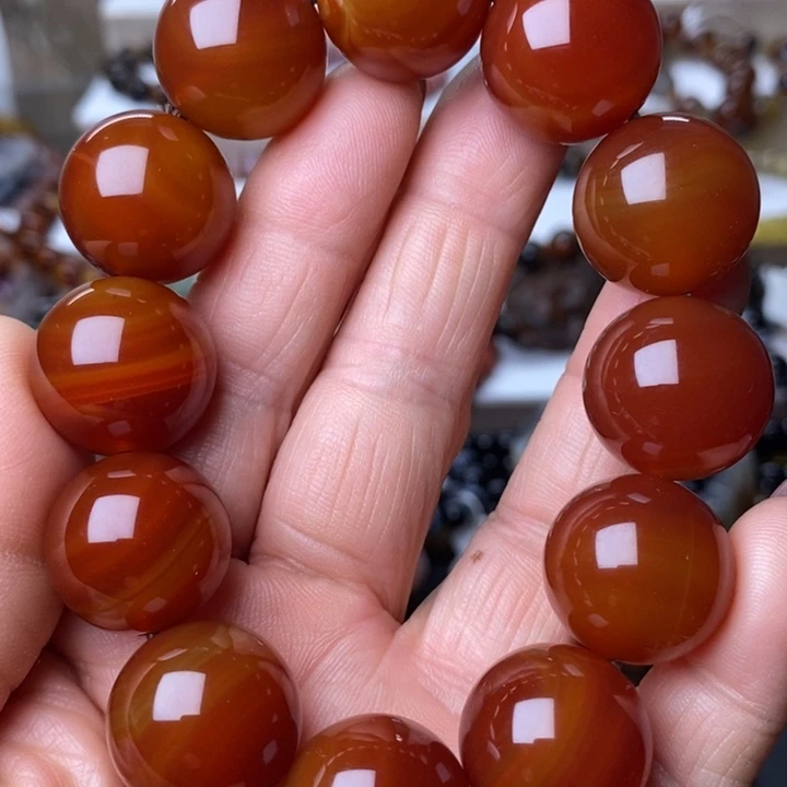 玛瑙/玉髓未镶嵌手链