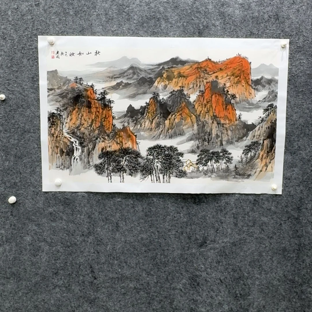 国画国画HJG国画作品