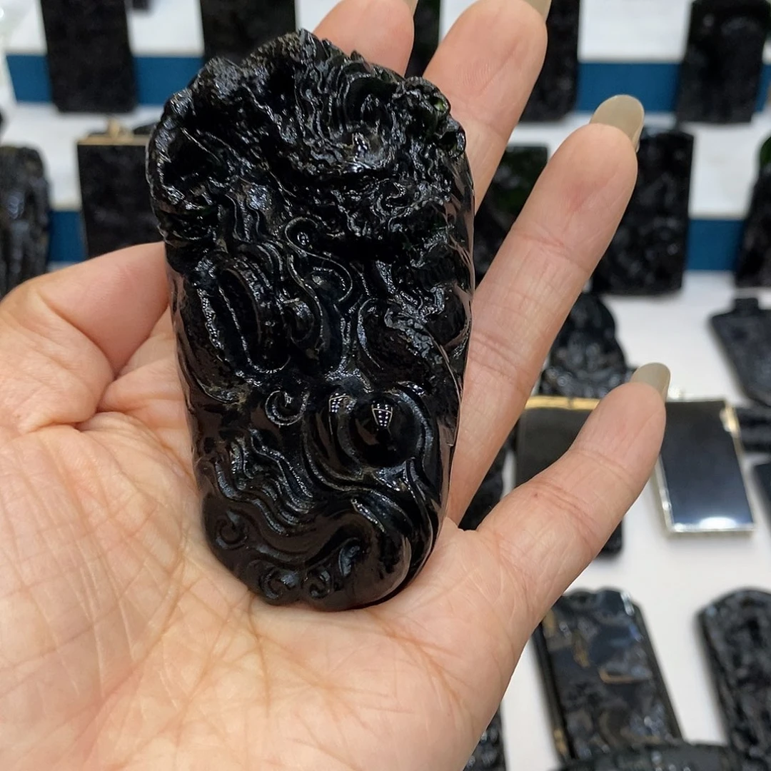 F***k蛇纹石玉未镶嵌手把