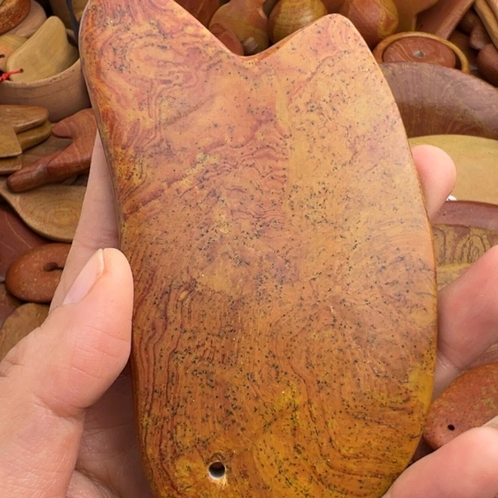 泗水砭石面部流水纹满天星板