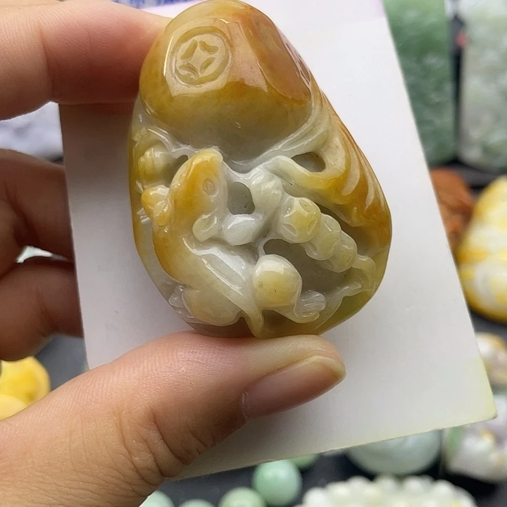 翡翠未镶嵌颈饰天然翡翠