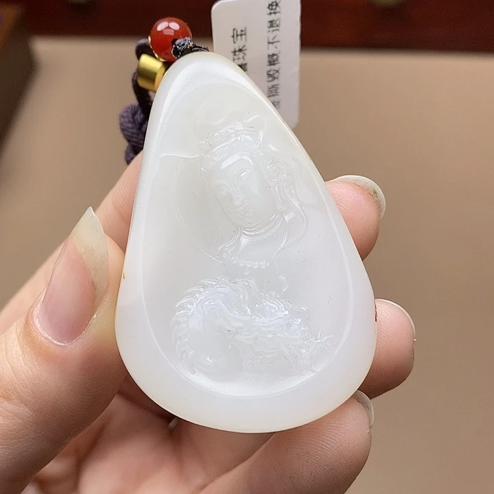 和田玉挂件未镶嵌F