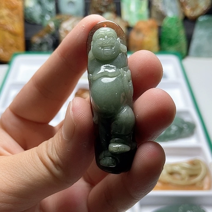 翡翠未镶嵌颈饰翡翠a货