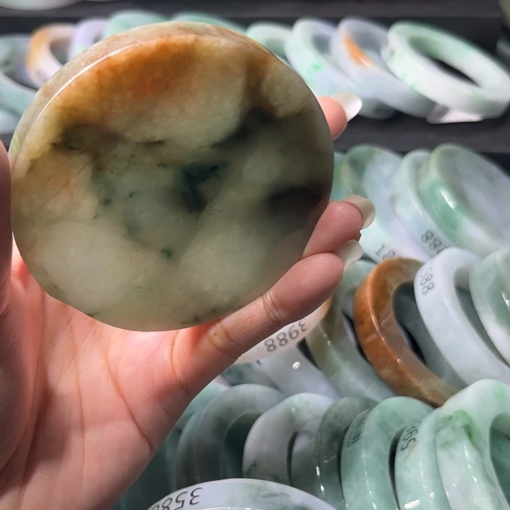 定制翡翠未镶嵌手镯